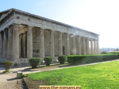 athens agora 011 temple of hephaistor side 