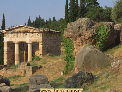 Delphi 010 treasury of athens 