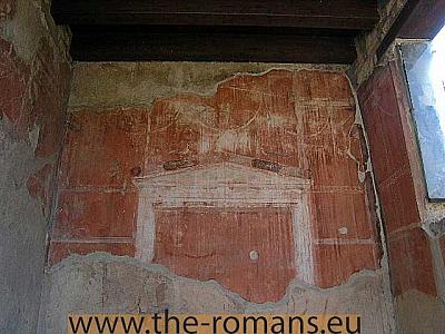 Wallpainting 2nd Pompeian style 