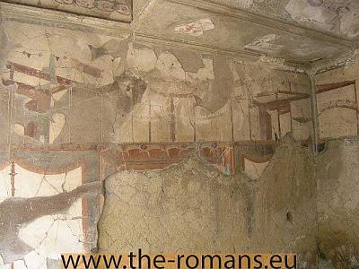 Wallpainting 4th Pompeian style 