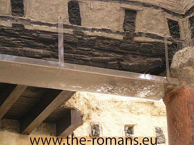 Sanctuary of the Augustali wooden beam 