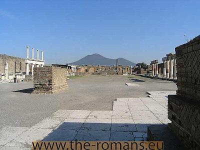 Forum view on the Vesuvius 