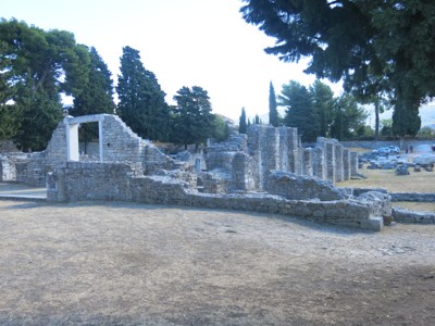 salona 032 remains basilica 