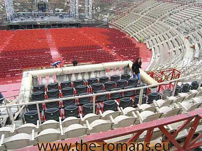 Amphitheatre Verona seats of honour 