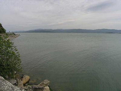 View over the lake from Castiglione sul lago 