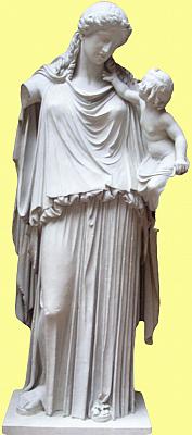 Eirene with Ploutos 