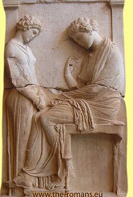 Grave relief of Mnesarete 