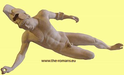 Wounded Greek warrior