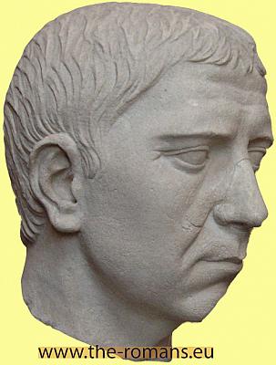head of a Roman man 