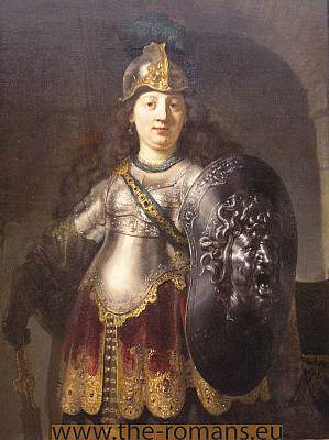Bellona by Rembrandt van Rijn 