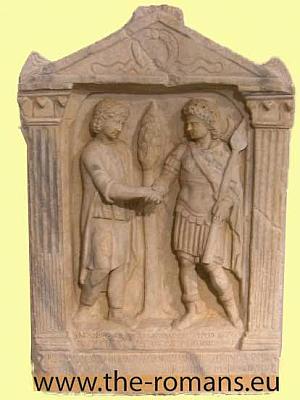 Stele fo a legionaire 