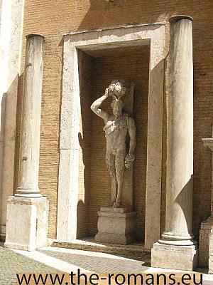 Faun of marforium fountain 