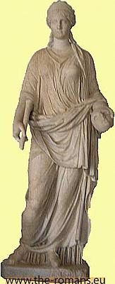 Hera with head of Faustina 