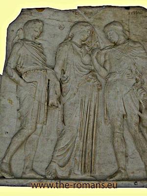 Orpheus and Eurydice and Hermes (Farnese) 
