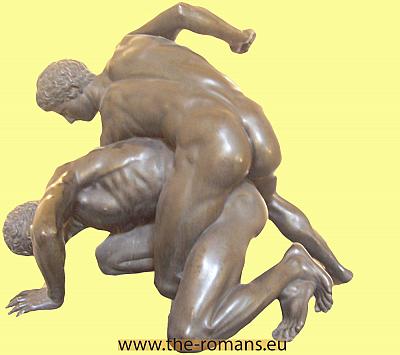 Greek wrestlers 