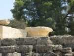 temple of zeus close up