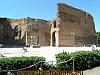 Repairing a floor in the baths of Caracalla