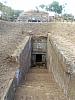 Tarquinii entrance to an underground burial room