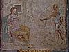 Deadalus shows Pasiphae the artificial cow